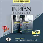 Law Publisher's Indian Penal Code, 1860 (IPC) by Dr. Hari Singh Gour (2 HB Vols. 2023)